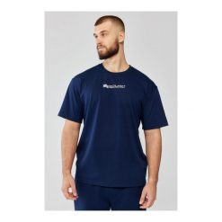Męski t-shirt oversize Rough Radical Travel. Niebieskie t-shirty męskie ROUGH RADICAL, m, bez wzorów, bez kołnierzyka. Za 111.92 zł.