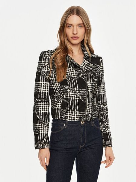 Guess Płaszcz przejściowy W5RL29 WGWG0 Czarny Regular Fit. Czarne płaszcze damskie Guess, m, z aplikacjami, z syntetyku, bez kaptura. Za 449.99 zł.