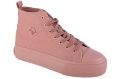 Buty damskie trampki Kappa VISKA OC. Czerwone obuwie sportowe damskie Kappa, bez wzorów, z materiału, sportowe, bez zapięcia. Za 76.99 zł.