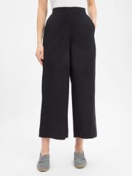 More & More Spodnie typu culottes Kobiety Bawełna czarny, 34. Czarne spodnie materiałowe damskie More & More, s, bez wzorów, z bawełny. Za 279.95 zł.