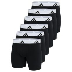 Bokserki Active Flex Cotton 6 pak. Bokserki męskie Adidas, l, bez wzorów, z bawełny. Za 338.00 zł.