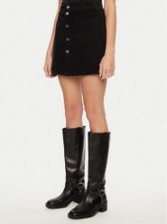 JDY Spódnica trapezowa 15220695 Czarny Regular Fit. Czarne spódnice damskie JDY, s, bez wzorów, z bawełny, trapezowe. Za 79.99 zł.