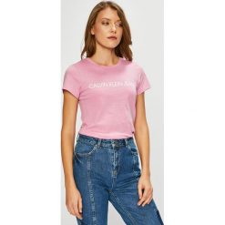 Calvin Klein Jeans - Top. Topy damskie marki Calvin Klein Jeans. Za 119.90 zł.
