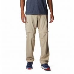 Spodnie Trekkingowe Męskie Columbia Silver Ridge Utility Convertible Pant. Brązowe spodnie sportowe męskie Columbia, m, bez wzorów, trekkingowe. Za 244.99 zł.