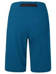 Spodenki damskie Badile Shorts II. Niebieskie szorty sportowe damskie Vaude, na lato, s, bez wzorów, z materiału, sportowe, narciarskie. Za 429.00 zł.