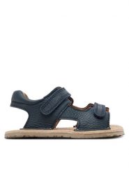 Froddo Sandały Barefoot Flexy Mini G3150270 M Niebieski. Niebieskie sandały chłopięce Froddo, ze skóry, bez zapięcia. Za 229.99 zł.