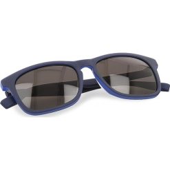 Okulary przeciwsłoneczne BOSS - 0317/S Matt Blue RCT. Niebieskie okulary przeciwsłoneczne damskie Boss, z tworzywa sztucznego. W wyprzedaży za 379.00 zł.
