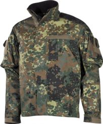 Kurtka męska MFH Kurtka BW bojowa krótka Einsatz/Ubung flectarn S. Kurtki męskie MFH, m, bez wzorów, militarne, bez kaptura. Za 336.00 zł.