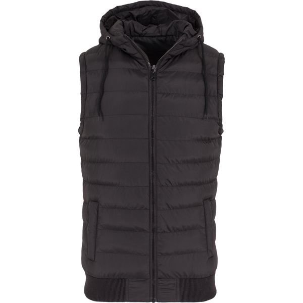 Kurtka Urban Classic bubble hooded vet. Czarne kurtki męskie Urban Classics, s, bez wzorów, z nylonu, eleganckie, bez kaptura. Za 214.00 zł.