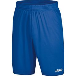 Szorty Jako Manchester 2.0. Niebieskie szorty sportowe damskie Jako, m, bez wzorów, z materiału, sportowe. Za 132.50 zł.