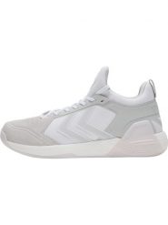 Buty do piłki ręcznej Hummel Algiz. Zielone obuwie sportowe damskie Hummel, bez wzorów, z materiału, do piłki ręcznej. Za 379.50 zł.