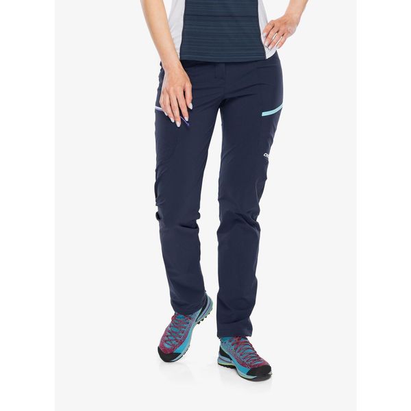 Spodnie w góry damskie Crazy Pant Traverse. Niebieskie spodnie materiałowe damskie CRAZY, bez wzorów, trekkingowe. Za 702.99 zł.