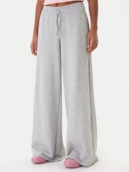 Juicy Couture Spodnie dresowe Annen JCWBJ225320 Szary Wide Leg. Szare spodnie dresowe damskie Juicy Couture, xl, bez wzorów, z dresówki. Za 349.99 zł.