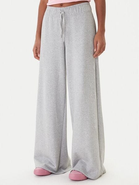 Juicy Couture Spodnie dresowe Annen JCWBJ225320 Szary Wide Leg. Szare spodnie dresowe damskie Juicy Couture, xxs, bez wzorów, z bawełny. Za 349.99 zł.