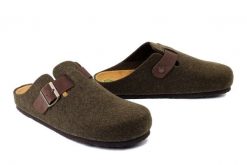 DR. BRINKMANN 220077-07 grun, klapki męskie. Zielone klapki męskie Dr. Brinkmann. Za 225.17 zł.