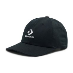Czapka z daszkiem Converse. Czarne czapki i kapelusze męskie Converse, bez wzorów. Za 69.99 zł.