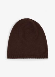 Cienka czapka beanie z wełną z merynosów. Czerwone czapki i kapelusze damskie bonprix, bez wzorów, z dzianiny. Za 74.99 zł.
