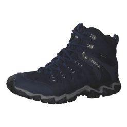 Buty turystyczne męskie Meindl Respond Mid II Gore-Tex. Niebieskie trekkingi męskie Meindl, do biegania, gore-tex. Za 1,354.00 zł.