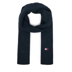 Szalik Tommy Hilfiger. Niebieskie szaliki i chusty damskie Tommy Hilfiger, bez wzorów. Za 209.99 zł.