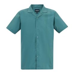 Męska Koszula Hadlin. Niebieskie koszule męskie Regatta, m, bez wzorów, bez kołnierzyka, bez ramiączek, trekkingowe. Za 143.99 zł.