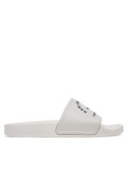 KARL LAGERFELD Klapki Kondo 2.0 KL80908A Biały. Białe klapki damskie KARL LAGERFELD, bez wzorów, z tworzywa sztucznego, bez obcasa. Za 219.99 zł.