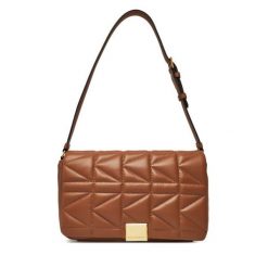 Torebka KARL LAGERFELD. Brązowe torebki do ręki damskie KARL LAGERFELD, bez wzorów, klasyczne, bez dodatków. Za 1,119.00 zł.