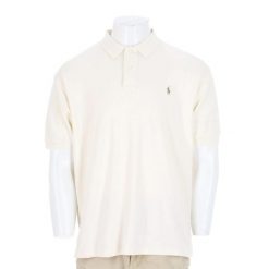 Second life - Polo Ralph Lauren koszulka męska z krótkim rękawem - Jak nowy. Brązowe koszulki polo męskie Ralph Lauren, l, bez wzorów, z materiału, eleganckie, bez ramiączek. Za 127.76 zł.