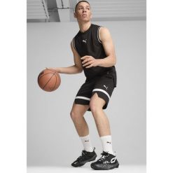 Buty do koszykówki unisex Genetics Speckle PUMA Black White. Białe buty sportowe męskie Puma, bez zapięcia, do koszykówki. Za 309.99 zł.