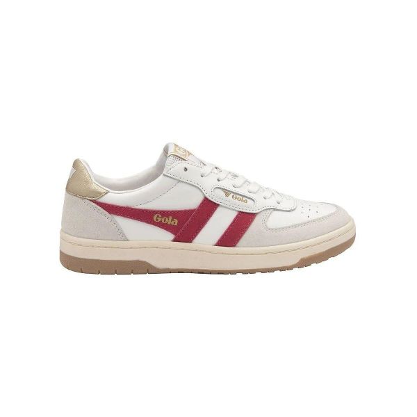 Baskets Femme Baskets Gola Blanc Blanc Gola. Białe obuwie sportowe damskie Gola, bez wzorów, tenisowe. Za 425.50 zł.