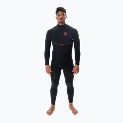 Pianka do pływania męska Rip Curl Flashbomb Fusion 5/3mm Zip Free black. Czarne buty sportowe męskie Rip Curl, bez zapięcia, rowerowe. Za 1,859.00 zł.