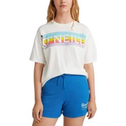 Koszulka damska O'Neill Connective Graphic Long T z krótkim rękawem. Białe t-shirty damskie O'Neill, xs, bez wzorów, bez kołnierzyka. Za 179.00 zł.