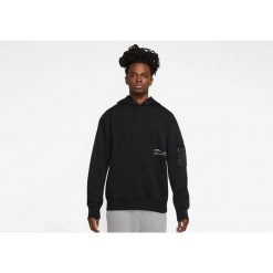 Bluza męska nike air jordan 23engineered statement fleece hoodie black. Czarne bluzy męskie Nike, m, bez wzorów, bez kaptura, do biegania. Za 649.00 zł.