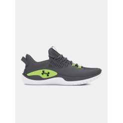 Buty treningowe męskie Under Armour Dynamic IntelliKnit. Szare buty sportowe męskie Under Armour, bez zapięcia, na fitness i siłownię. Za 409.99 zł.