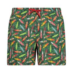 Szorty kąpielowe CMP. Zielone krótkie spodenki sportowe męskie CMP, m, bez wzorów, do pływania. Za 163.00 zł.