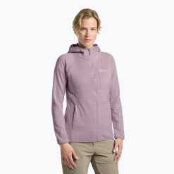 Bluza polarowa damska Jack Wolfskin Kolbenberg Hooded Full Zip. Czerwone bluzy sportowe damskie Jack Wolfskin, bez wzorów, z polaru, bez kaptura, trekkingowe. Za 359.99 zł.