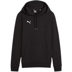 Bluza damska Puma Team Goal Casuals Hoody. Czarne bluzy sportowe damskie Puma, bez wzorów, z dresówki, bez kaptura, do piłki nożnej. Za 149.00 zł.