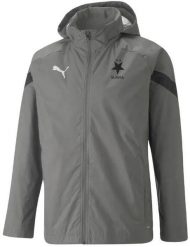 Męska kurtka Slavia Puma Teamfinal All Weather Grey. Szare kurtki męskie Erima, na zimę, m, bez wzorów, z nylonu, klasyczne, z kapturem. Za 372.99 zł.