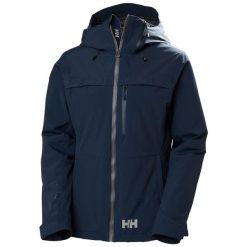 Damska kurtka narciarska z kapturem Helly Hansen Eagle Ins. Niebieskie kurtki damskie Helly Hansen, bez wzorów, z kapturem, narciarskie. Za 1,957.50 zł.