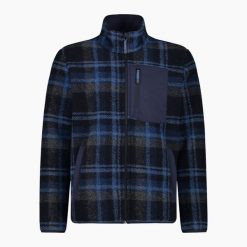 Bluza męska turystyczna CMP 34M0717. Niebieskie bluzy męskie CMP, m, bez wzorów, bez kaptura. Za 578.50 zł.