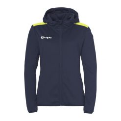 Damska bluza dresowa z kapturem Kempa Emotion 27. Niebieskie bluzy damskie Kempa, l, bez wzorów, z dresówki, z kapturem. Za 231.60 zł.