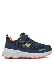 Skechers Sneakersy Elite Sport Tread - Aquavek 406334L Granatowy. Niebieskie buty sportowe chłopięce Skechers, bez wzorów, z materiału, bez zapięcia. Za 249.99 zł.