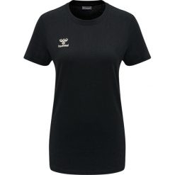Koszulka damska Hummel Lmove. Czarne koszulki sportowe damskie Hummel, xs, bez wzorów, z dżerseju, bez kołnierzyka, bez ramiączek, na fitness i siłownię. Za 125.00 zł.