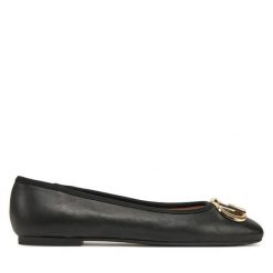 Baleriny Liu Jo. Czarne baleriny damskie Liu Jo, bez wzorów, bez obcasa. Za 319.99 zł.