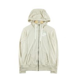 Second life - Damska bluza z kapturem w kolorze beżowym - Stan dobry. Brązowe bluzy sportowe damskie Nike, bez wzorów, z kapturem, na fitness i siłownię. Za 84.56 zł.