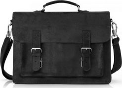 Solome GRAFITOWA SKÓRZANA TORBA LISTONOSZKA NA RAMIĘ SOLOME. Szare torby na ramię męskie Solome, bez wzorów, na ramię. Za 349.00 zł.