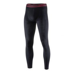 Legginsy wełniane z długą nogawką męskie Brubeck ACTIVE WOOL. Czarne legginsy sportowe męskie Brubeck, m, bez wzorów, z elastanu, długie, trekkingowe. Za 178.00 zł.