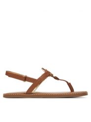 MICHAEL Michael Kors Sandały MK01394200 Brązowy. Brązowe sandały dziewczęce MICHAEL Michael Kors, ze skóry, bez zapięcia. Za 179.99 zł.