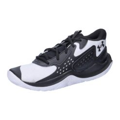 Buty do koszykówki Under Armour JET '23. Czarne obuwie sportowe damskie Under Armour, bez wzorów, do koszykówki. W wyprzedaży za 295.50 zł.