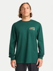 Billabong Longsleeve Range EBYZT00391 Zielony Regular Fit. Zielone bluzki z długim rękawem męskie Billabong, l, bez wzorów, z bawełny, bez kołnierzyka. Za 189.99 zł.