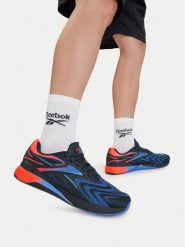 Reebok Buty na siłownię EOSB-NANO X5 EDGE 100263984 Granatowy. Niebieskie buty sportowe męskie Reebok, z materiału, bez zapięcia, na fitness i siłownię. Za 599.99 zł.